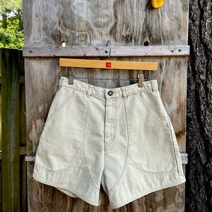 Vintage Patagonia Stand Up Shorts High Waisted Khaki